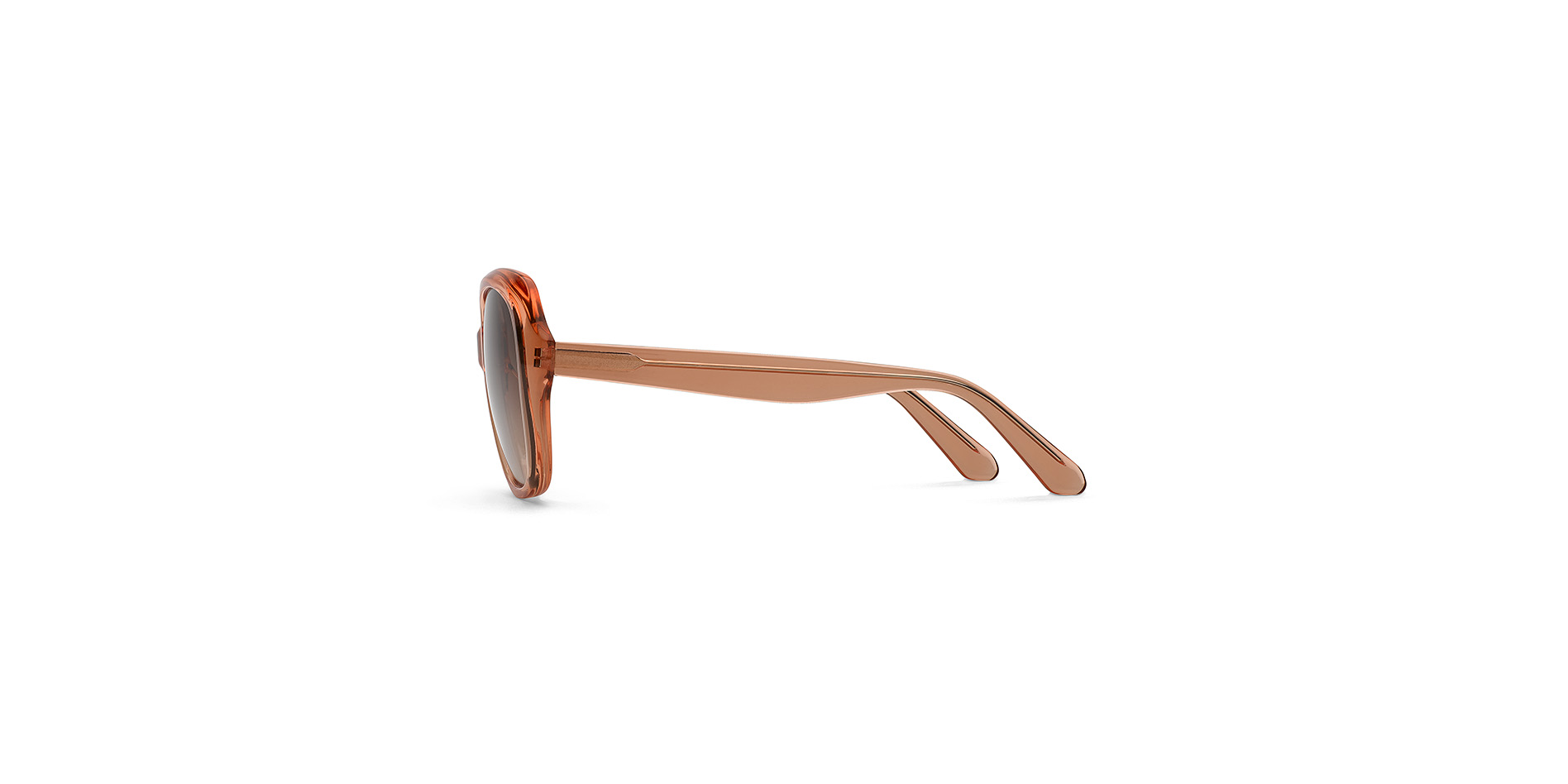 Damen-Sonnenbrille aus Kunststoff in Pantoform,  OT 002 SUN CL