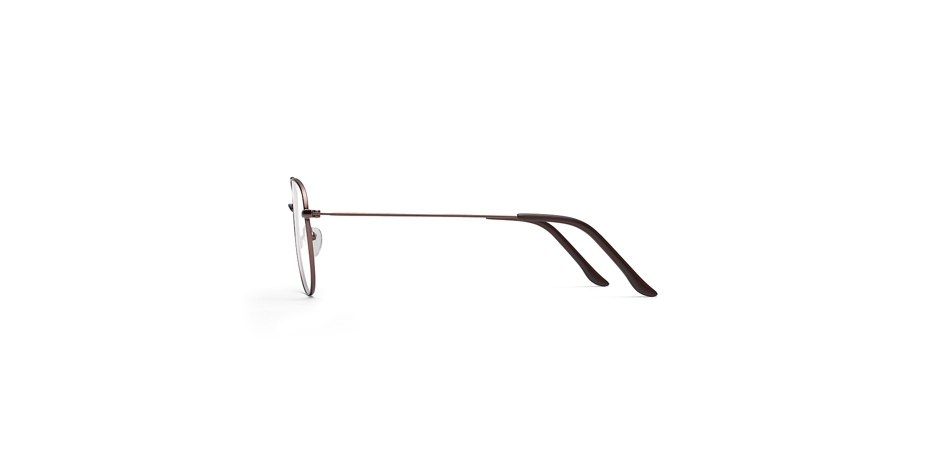 Klassische Pilotenform: Herren-Korrektionsbrille aus Edelstahl,  BD 455 CL