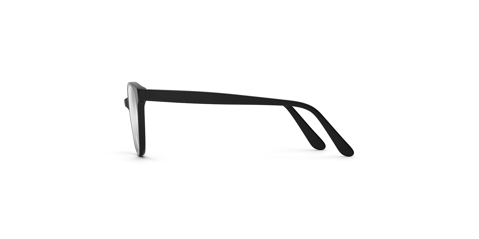 Klassische Herren-Korrektionsbrille aus Acetat, Fassungsfront oval,  LN 013 FLEX CL