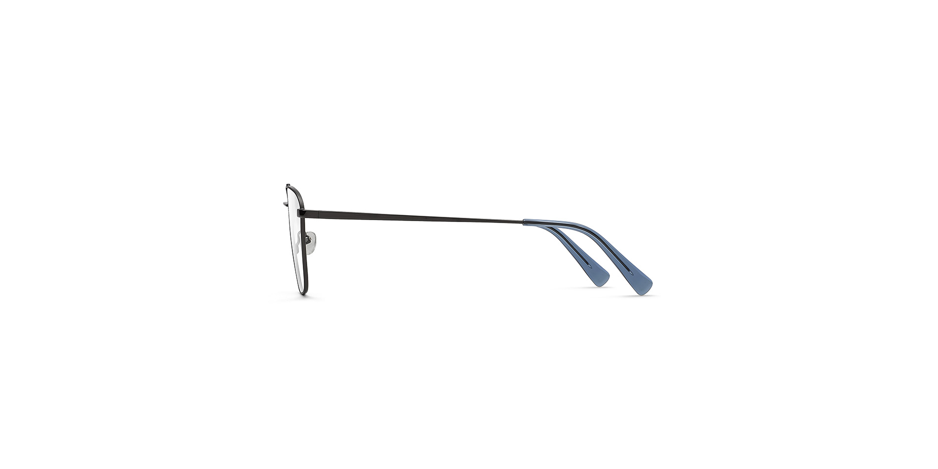 Klassische Herren-Korrektionsbrille aus Edelstahl,  MI 024 CL