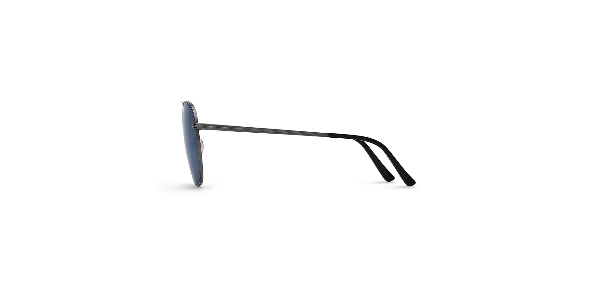 Klassische Pilotenform: Herren-Sonnenbrille aus Metall,  BD 456 SUN CL