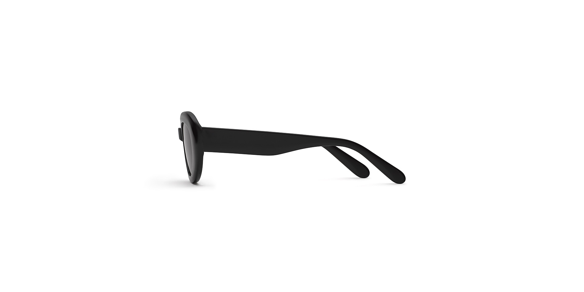 Modische Damen-Sonnenbrille aus Acetat, Fassungsfront oval,  LN 017 SUN FA