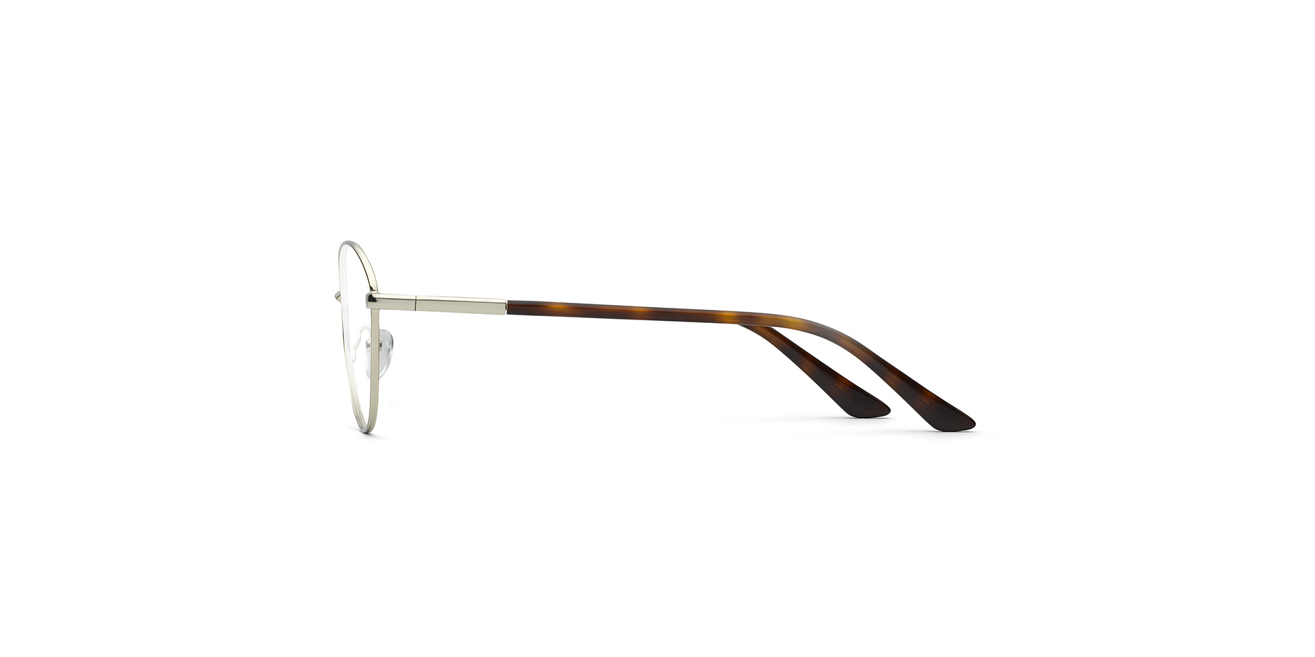 Feminine Damen-Korrektionsbrille aus Edelstahl, Fassungsfront oval,  BD 508 CL