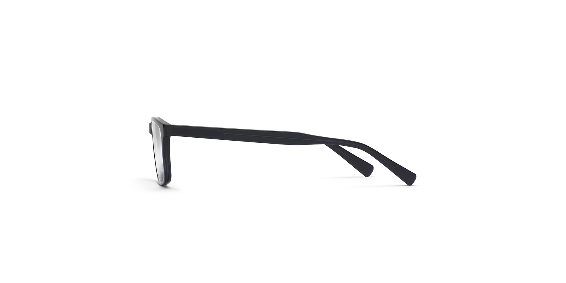 Klassische Herren-Korrektionsbrille aus Acetat,  ABC 062 CL