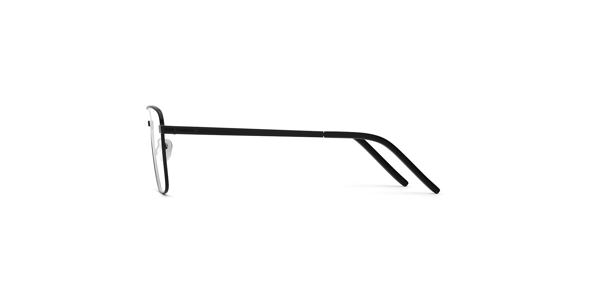 Klassische Herren-Korrektionsbrille aus Edelstahl,  BD 501 CL