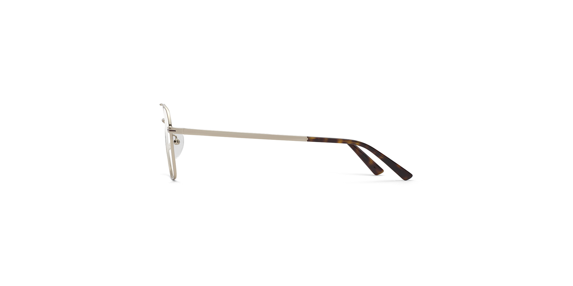 Classici da pilota: occhiali da vista uomo in acciaio inox,  MC 569 CL