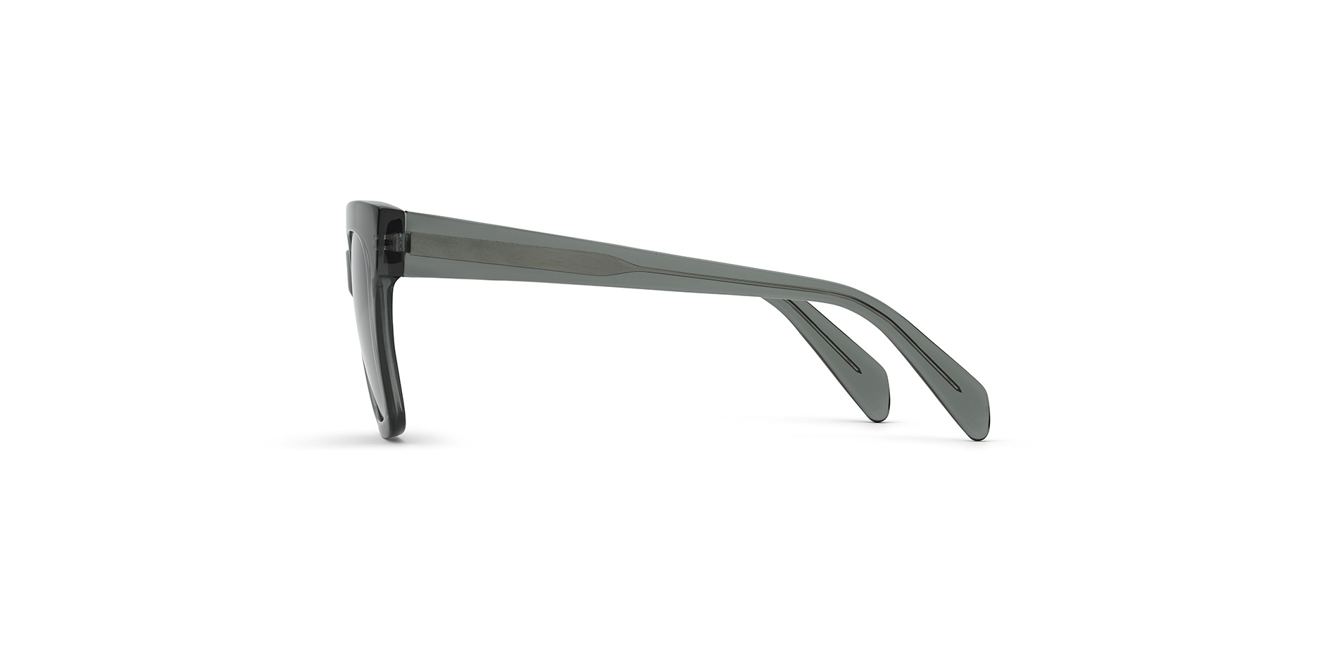 Modische Damen-Sonnenbrille aus Acetat in Pantoform,  LN 022 SUN FA
