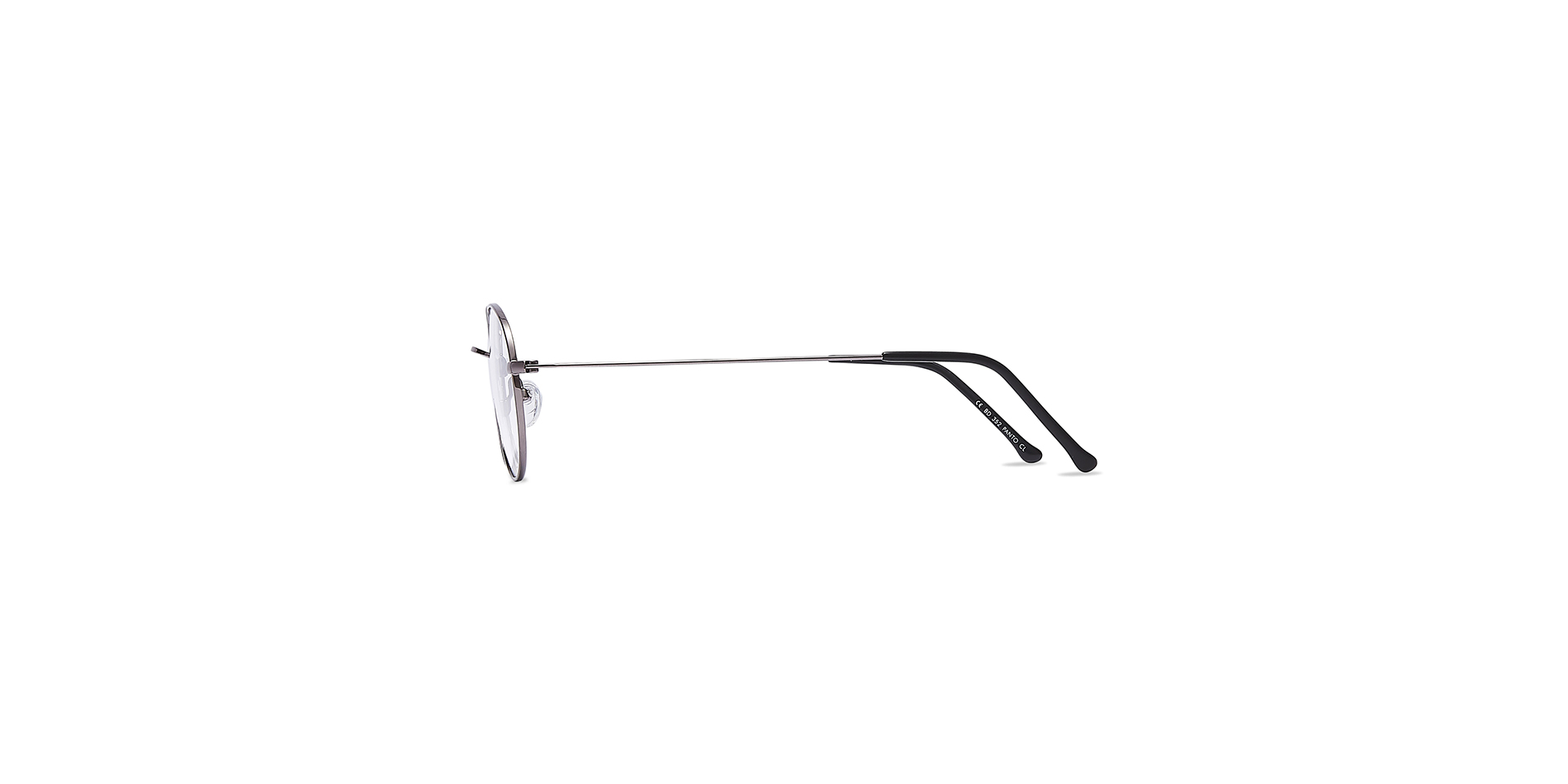 Klassische Herren-Korrektionsbrille aus Edelstahl in Pantoform,  BD 352 PANTO CL